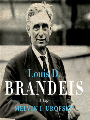 cover image of Louis D. Brandeis